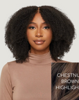 Natural Black Afro Kinky Curly HD Lace Wigs