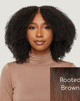 Natural Black Afro Kinky Curly HD Lace Wigs
