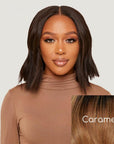 Natural Black Very Straight HD Lace Wigs