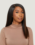 Natural Black Very Straight HD Lace Wigs