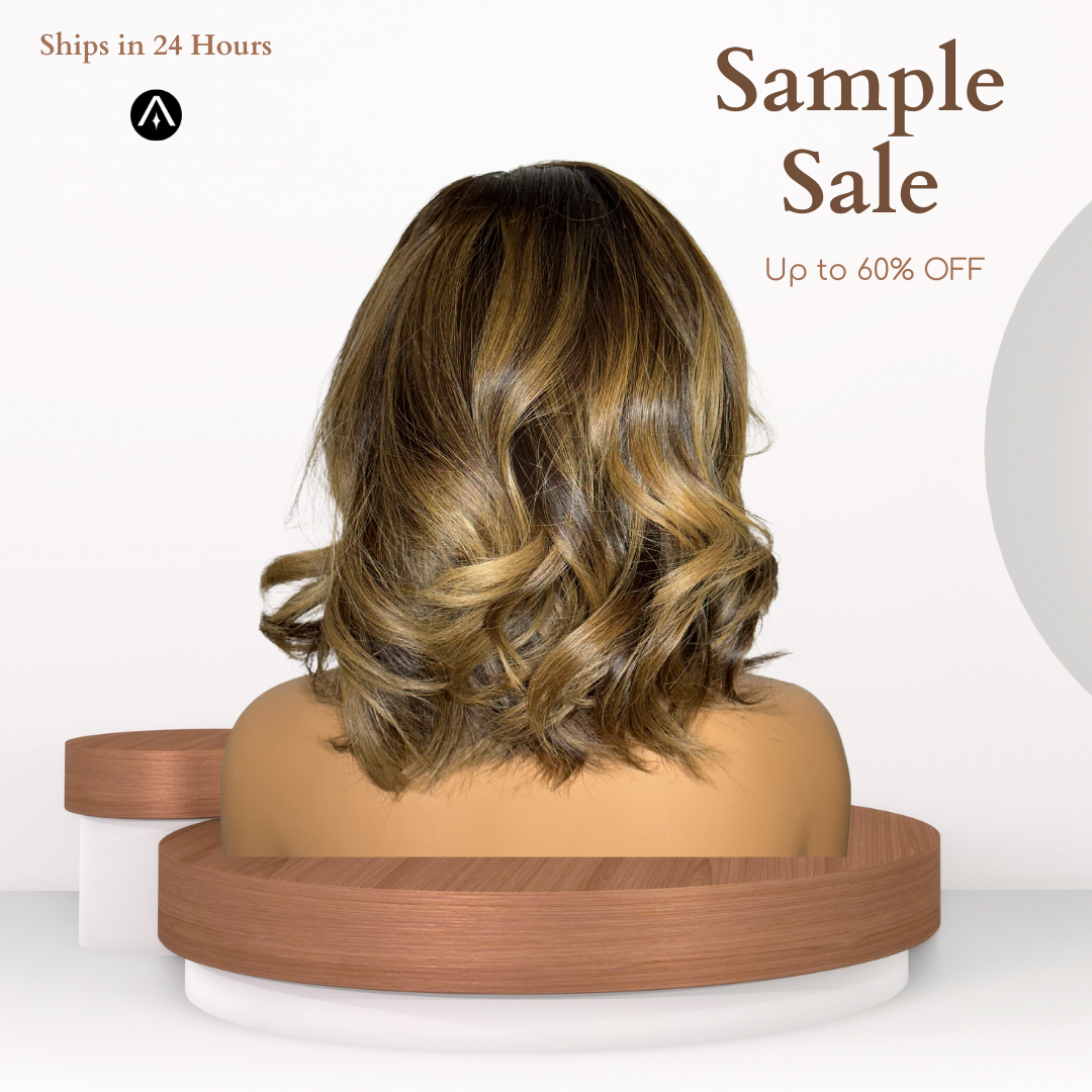 10" Straight Pecan Warm Brown (No. 11) HD Lace Closure Wig