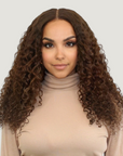 Natural Black Loose Curly HD Lace Wigs