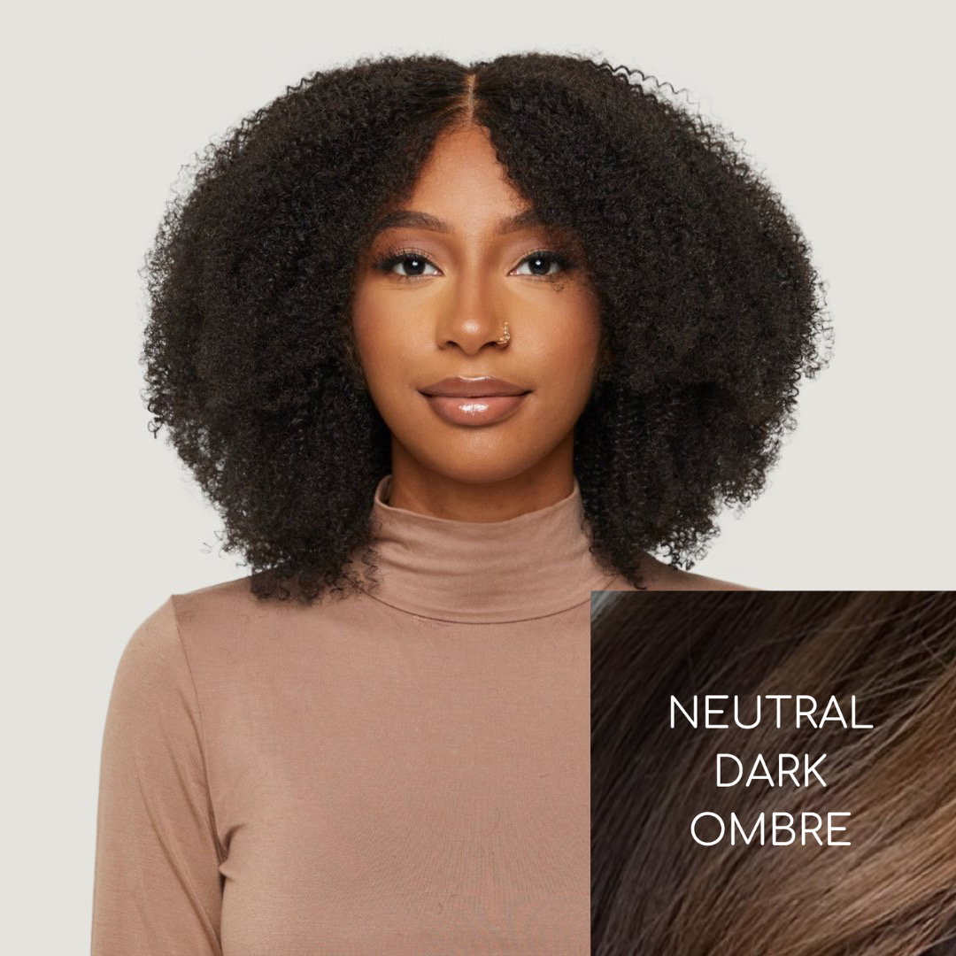 Afro Kinky Curly HD Lace Wigs (Semi-Custom)