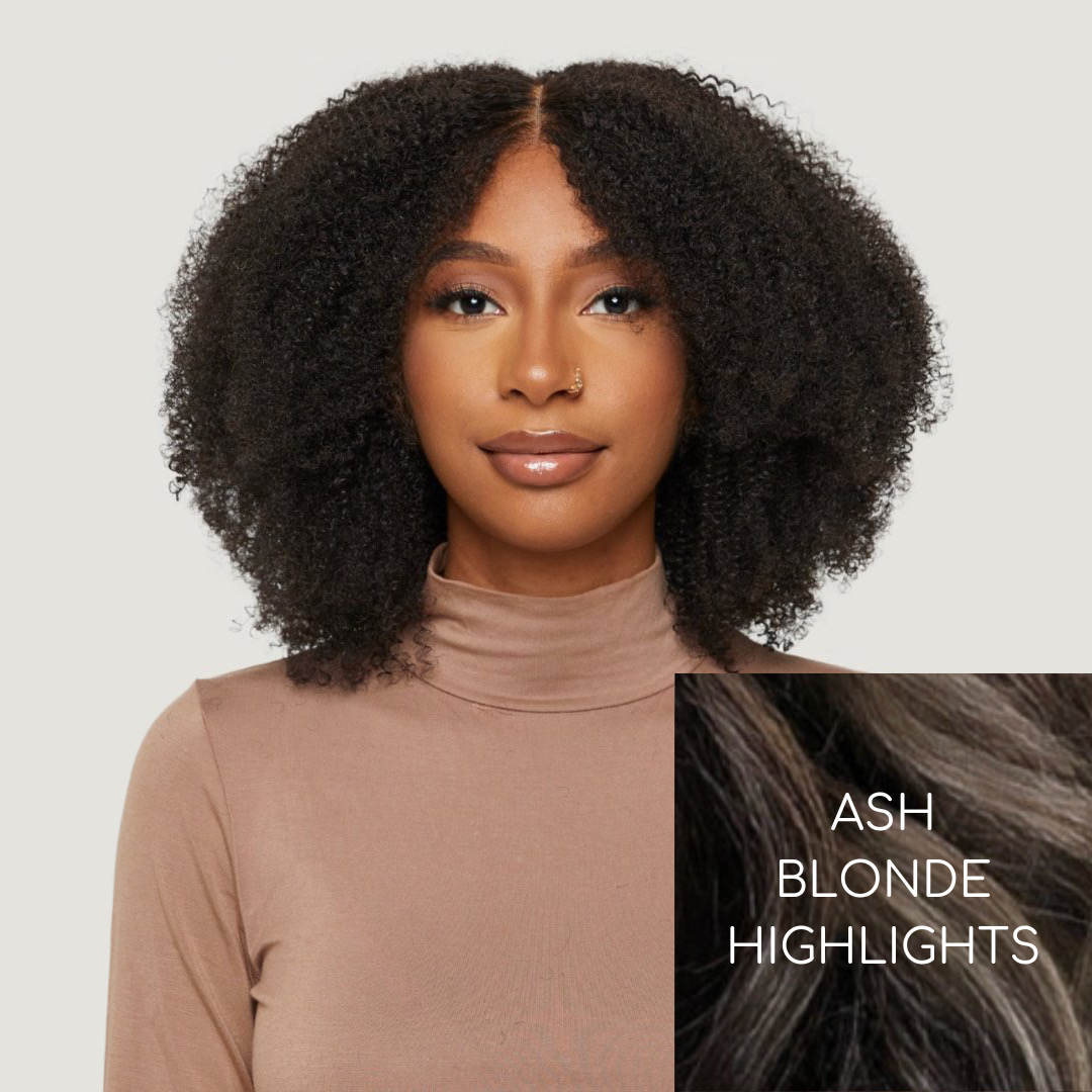 Afro Kinky Curly HD Lace Wigs (Semi-Custom)