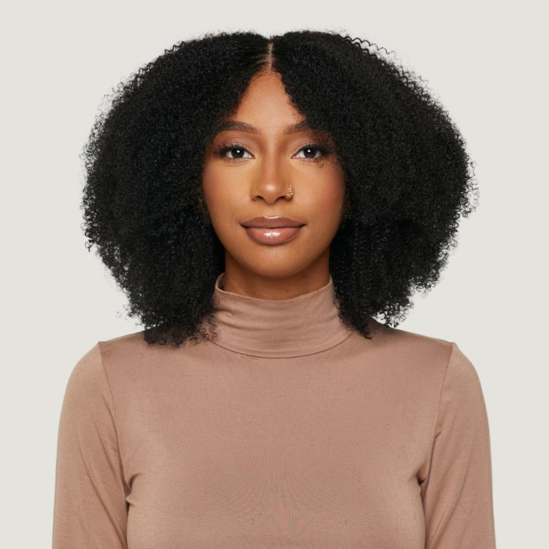 Afro Kinky Curly HD Lace Wigs (Semi-Custom)