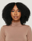 Natural Black Afro Kinky Curly HD Lace Wigs
