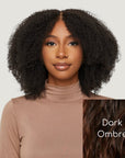 Natural Black Afro Kinky Curly HD Lace Wigs
