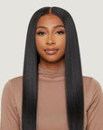 Natural Black Very Straight HD Lace Wigs