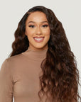 Natural Black Wavy HD Lace Wigs